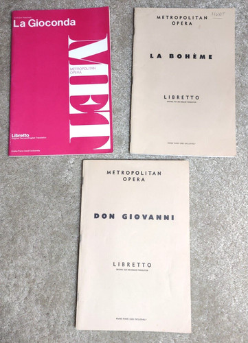 Metropolitan opera la - opera:,
